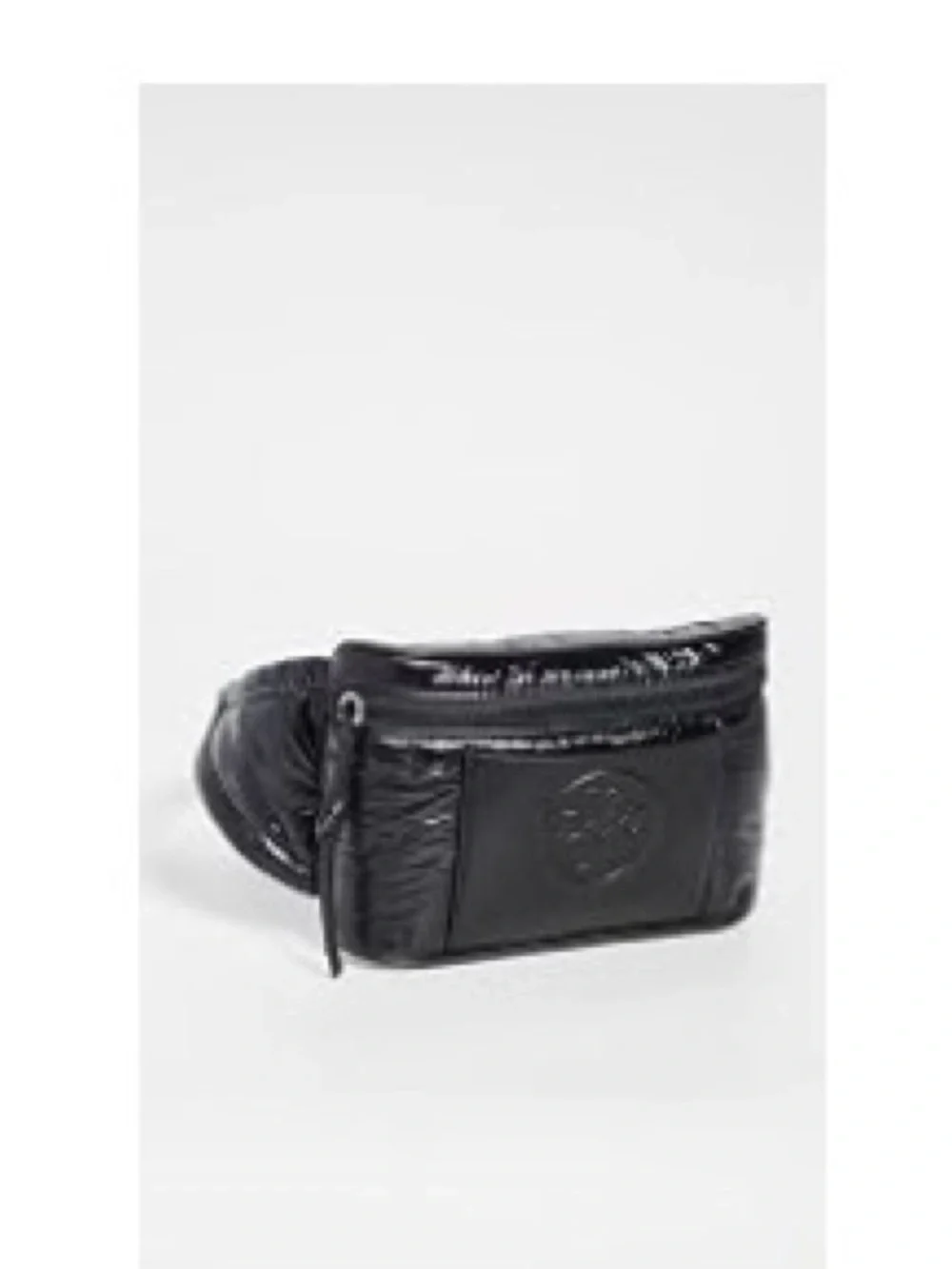 Tory Burch Black Quilted Leather Crossbody Waist Bag